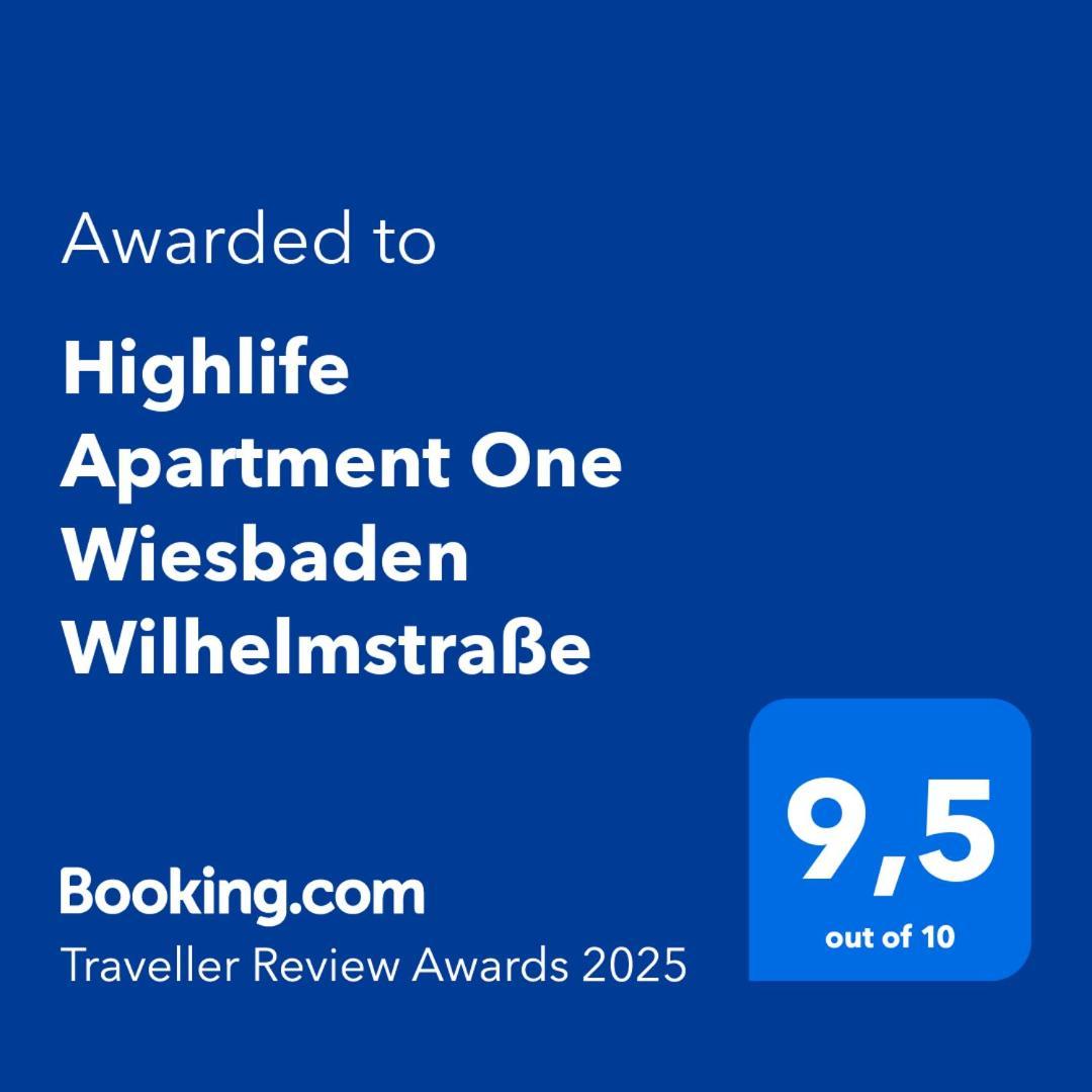 Highlife Apartment One Wiesbaden Wilhelmstrasse المظهر الخارجي الصورة